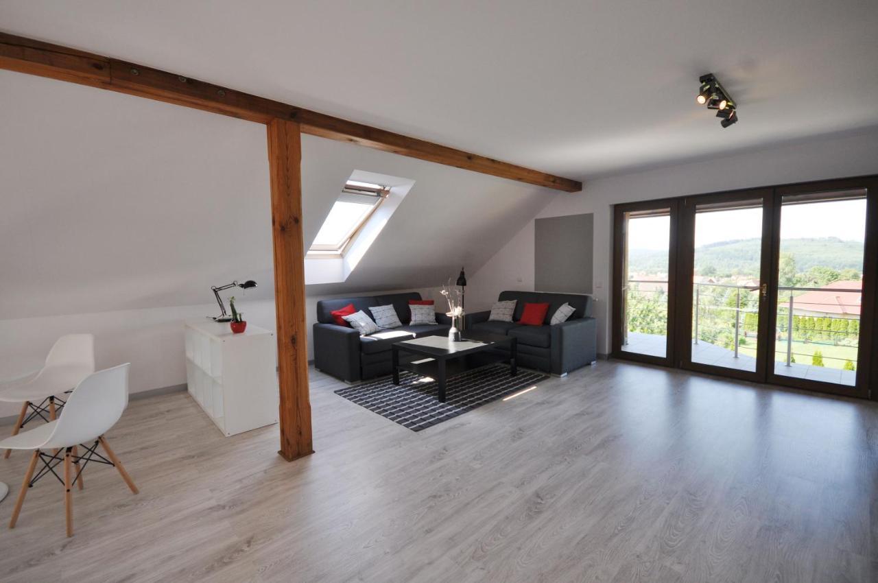 Apartament Widok Na Karkonosze Apartment Jezow Sudecki Luaran gambar
